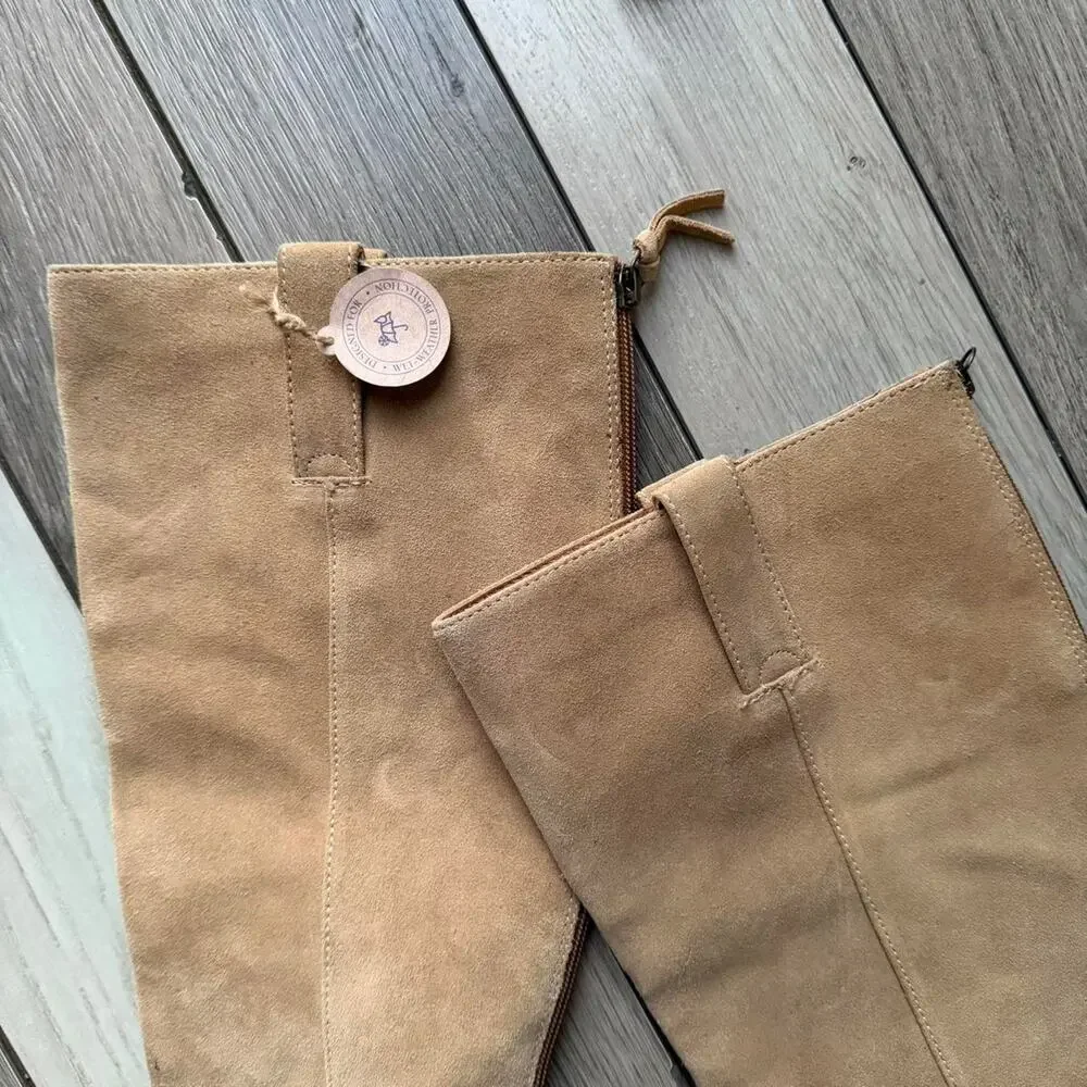 Söfft Suede Tall Boots Size 7.5
